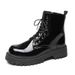 European Warm Series Glossy High-Top Martin Men, New Autumn And Winter British Style, Large Size, Thick Sole, Height-Increasing, Casual Work_vogvips.com