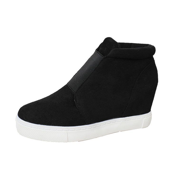 Women's Shoes Large Size Flat Snow Boots Women's Autumn And Winter New Leopard Print Slip On Cotton Shoes Women_vogvips.com