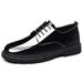 Men's Business Casual Leather Shoes 2025 New Cross Border Mirror Effect Invisible Suit Height Increase British Style Loafers_vogvips.com