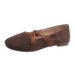 Gentle Evening Breeze Ballet Flats For Women 2026 New Bowknot Flat Mary Jane Shoes Elegant Versatile Loafers_vogvips.com