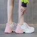 Summer Thick-Soled Versatile Casual Sports White Hot-Selling Women's Dad Shoes Women 2025 Spring And Autumn New Style_vogvips.com