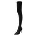 2025 Spring And Autumn Slim Over-the-Knee Pointed Toe For Women Thin Thigh Extra Long High Heel Fleece Lined Stretch_vogvips.com