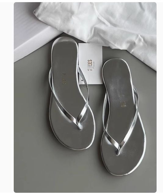 Summer Flip Flops for Women Soft Comfortable Flat Casual Outdoor Wear European And American Minimalist Style_vogvips.com
