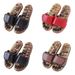 Natural Pebbles Acupressure Slippers Feet Care Rotating Massage Stone Sandals Anti-slip Adjustable Foot Massager Shoes_vogvips.com