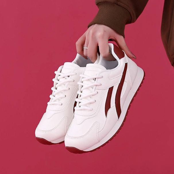 The 2025 Spring New Korean Version Of The "White Sneakers" For Female Students Is A Versatile Pair Of Casual Sports Shoes_vogvips.com