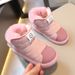 Children's Snow Boots For Boys And Girls 25 New Style Winter Fleece And Thickened Cotton Shoes_vogvips.com