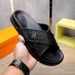 Summer Men's Slippers With Soft Genuine Leather, Thick Soles, Versatile Outdoor Wear, European Style, Light Luxury_vogvips.com