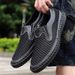 Breathable Mens Casual Leisure Walk Loafers Handmade Moccasins Simple Slip On Driving Plus Size 38-48 Walking Shoes_vogvips.com