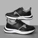 Men's Sports Style Casual Leather Shoes Men's Platform White Shoes Work Men's Shoes_vogvips.com