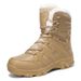 Outdoor High-top Boots Women Lace-up Breathable Comfortable Ankle Boots Men Shock-absorbing Breathable Casual Combat Boots Women_vogvips.com