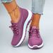 Spring Autumn New Women's Casual Lace-Up Comfortable, Breathable, Lightweight And Wear-Resistant Sports Shoes_vogvips.com