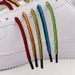 Kulokin Creative Square Two Color Polyester Cotton Shoelaces 4.5mm Suitable For Sports Shoes, Dad Shoes, Board Shoes, Martin Boots_vogvips.com