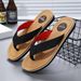 2025 Summer Fashion Casual Wear-Resistant Slippers Anti Slip Personalized Cool Slippers Wearing Beach Flip Flops For Men 40-46_vogvips.com