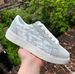 Embroidered Pattern Suede Platform Trainers Wide Thick Rope Lace Low Top Retro Casual Skate Shoes_vogvips.com