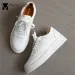 Ladies Pink Espadrilles Oxford Shoes Woman Tenis Creepers Platform Flats Girls Loafers White Leather Moccasins Height_vogvips.com