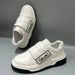 Thick-Soled White Sneakers For Men, Autumn New Lightweight Loafers, Genuine Leather Breathable Fashion Trendy Shoes,_vogvips.com