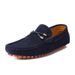 British Style Men's Small Leather Shoes, Large Size, Slip-On Lazy Shoes, Breathable Hollow Out Loafers For Summer And Au_vogvips.com