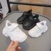 Children's Sports Spring Autumn New And Girls Baby Toddler Lightweight Leather Breathable Boys Running Shoes_vogvips.com