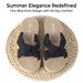 New Flat-soled Sandals Women's Outer Wear Summer Versatile Beach Shoes Heightening Non-slip Sandals Bow_vogvips.com