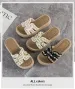 Spring And Summer New Thick-soled Versatile Fashion Sandals Wear Fashionable And Comfortable Slippers Seaside Elegant Photo Shoes_vogvips.com