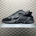 RAF Simnews Cylnew-21 Round-Toe Bubble Sneakers For Men Women In Asphalt Color, Black, And Red, Sports Casual Dad Shoes_vogvips.com