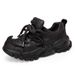 European Warm Series Dad 2025 New Style Top Layer Cowhide Big Shoes Men's Pointed Toe Low-Cut Rhino Martin Boots_vogvips.com