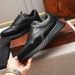 2025 New Genuine Leather Thick-Soled Height-Increasing Sports Casual With Breathable Holes, Versatile Color-Block_vogvips.com