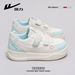 Huili WXY-Q100N Women's White Sneakers 2026 Spring New Model Velcro Niche Student Thick-Soled Casual Shoes_vogvips.com
