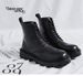 The Popular Men's Martin Boots Are High-top, Trendy, And Retro Mid-top Leather Boots With A British Style_vogvips.com