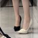 Elegant Pointed-Toe High Heels For Women - Comfortable Soft Sole, Stylish & Breathable, Perfect For Daily Wear (6cm/8cm, Black/Beige)_vogvips.com