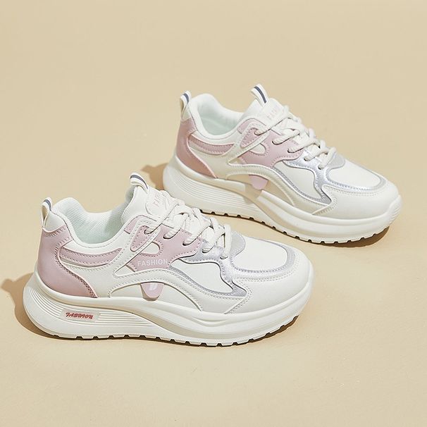 Ins Korean Style New Dad For Women 2025 Spring Student Running Sports Thick Sole Height Increasing Casual Shoes Q103-1_vogvips.com
