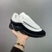 RAF SIMONS Antei Comfortable Versatile Low-Top Avant-Garde Thick-Soled Casual Shoes For Men Women In Black And White_vogvips.com