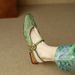 retro Square-toed Chunky-heeled Shallow Chinese-style Closed-toe Sandals, Summer New Model With Buckle Strap, Elegant_vogvips.com