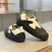 Trendy Men's Shoes, 2025 Winter New Model, Soft-Soled, Fleece-Lined Loafers, Leather Slip-On Style, Forrest Gump Shoes_vogvips.com