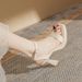 Women's Shoes High Heeled Sandals New Style For Spring And Summer Square Head, Open Toe One Word Strap Waterproof Platform Thick Heeled High Heels_vogvips.com