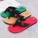Men's Korean Style Summer Trendy Slippers Indoor Outdoor Casual Beach Flip Flops Beckham's Style Home Factory Direct Supply_vogvips.com