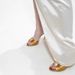New Rhinestone Chinese Xiuhe Gold Wedding Shoes High Heels Bride French Style Sandals_vogvips.com