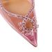 Female Fashion Rhinestone Flash Piece Temperament Beautiful Wedding Shoes Female Pointed Heels After Empty Sandals_vogvips.com