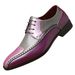 New Trendy Non-Slip Breathable Color-Block Business Work Men's Patchwork Casual Versatile Leather Shoes Men_vogvips.com