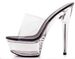 Women's Clear Transparent Open Toe Casual Flat Sandals Summer Outdoor Slip On Comfortable Walking Sandals For Ladies Daily Wear_vogvips.com