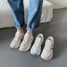 Platform Sneakers Breathable Hollow Running Shoes Casual Forrest Gump Shoes_vogvips.com