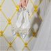 Women's French Style Satin Wedding Shoes High Heels Stiletto Bridesmaids Plus Size White Bow Adorned Main Dress_vogvips.com