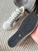 Women's Elegant White Leather X Logo Low Top Retro Sneakersfor Daily Wear_vogvips.com