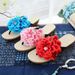 Flip Flops, Flat Bottomed Cowhide Sole, Embroidered Cloth Slippers, Nail Bead Beach Women's Sandals, Flip Flops_vogvips.com