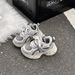 Girls' Sports 2026 Autumn/Winter New Style, Fleece-Lined, Non-Slip, Children's Running Shoes, Soft Sole, Lightweight Dad_vogvips.com