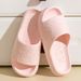 Women's Home Slippers Cute Bear Print Indoor Thick Sole Durable Slides Bathroom Non-slip Outdoor Fashion Summer Cool_vogvips.com