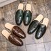 Euro Step British Style Fitting Room Half-Slip With Tassels Brogue Carved Leather Shoes For Men_vogvips.com