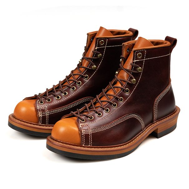 European Warm Series High-top Work Style Martin Boots American Motorcycle 2025 New Model_vogvips.com