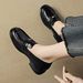 【Hand-grabbed Lambskin, Soft Sole And Soft Upper】Cameido British Loafers For Women, Low Heel Autumn Deep Slip-on Shoes_vogvips.com
