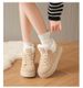 Fleece High-top Casual Shoes For Women 2025. Winter New Style Warm Cotton Shoes_vogvips.com
